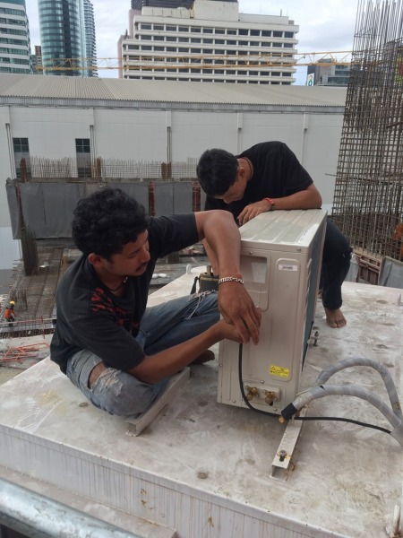 ติดตั้งแอร์คอนโด สุขุมวิท